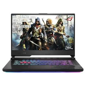 لپ تاپ استوک گرافیک دار 15.6 اینچی ایسوس مدل Asus ROG Strix G15 Core i7 10750H 16GB 1TB SSD GTX 1650 Ti 4GB