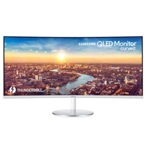 مانیتور استوک اسپیکردار 34 اینچی سامسونگ مدل Samsung LC34J791WT-M