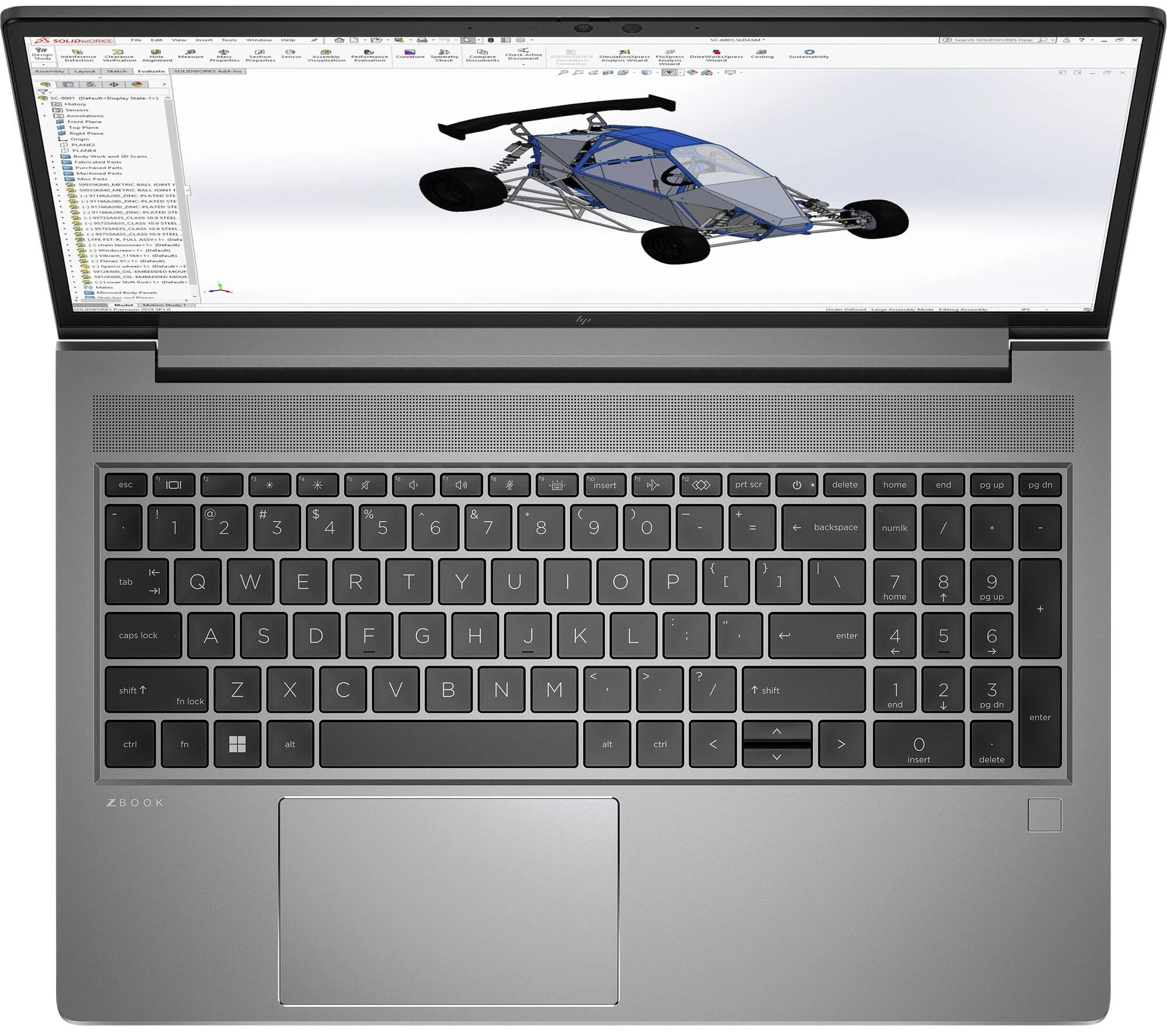 لپ تاپ استوک گرافیک دار 15.6 اینچی اچ پی مدل HP Zbook Power 15 G9 Core i7 12800H 16GB 512SSD A3000 4GB