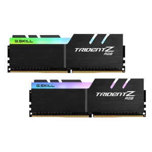 رم استوک دسکتاپ DDR4 دو کاناله 3200 مگاهرتز CL16 جی اسکیل مدل F4-3200C16D-16GTZRX RGB ظرفیت 16 گیگابایت