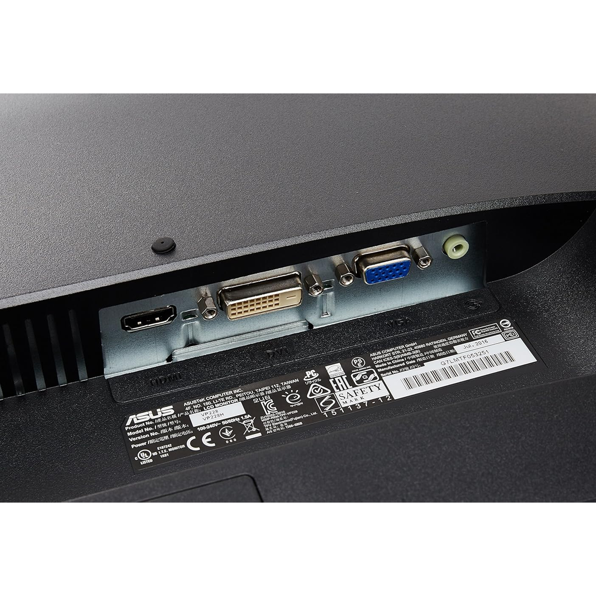 مانیتور استوک گیمینگ 22 اینچی ایسوس مدل ASUS VP228QG