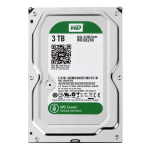 هارد دسکتاپ اینترنال استوک وسترن دیجیتال مدل Western Digital Green 3TB