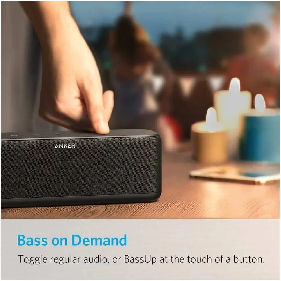 اسپیکر استوک بلوتوثی قابل حمل انکر مدل Anker A3145 SoundCore Boost