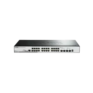 سوئیچ استوک 24 پورت دی لینک مدل D‑Link DGS-1510-28P
