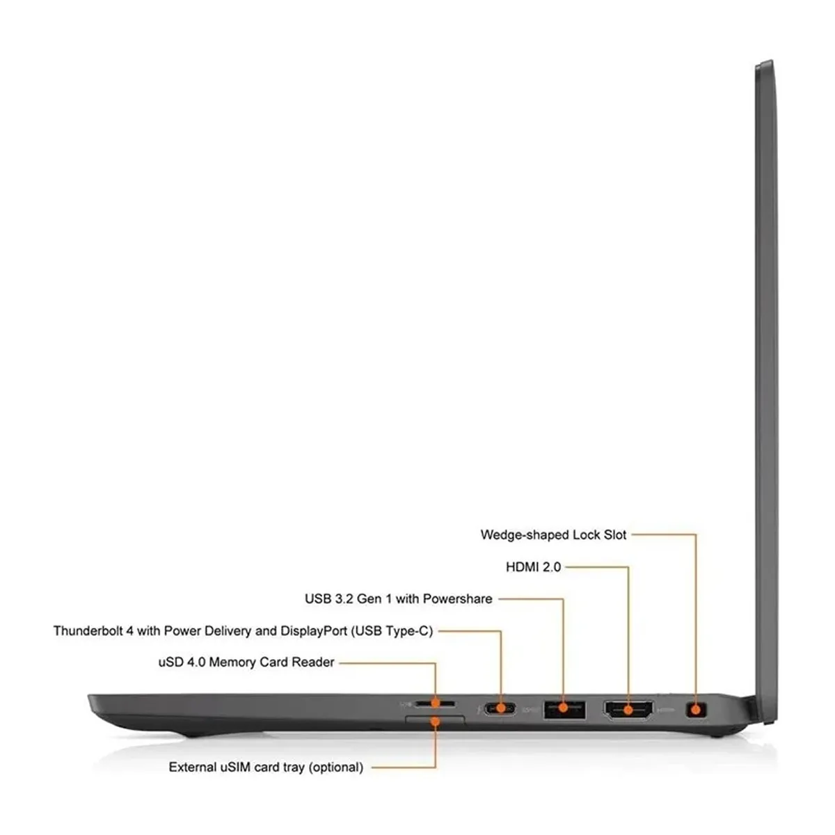 لپ تاپ استوک 13 اینچی دل مدل Dell Latitude 7320 Core i7 1180G7 16GB 512SSD