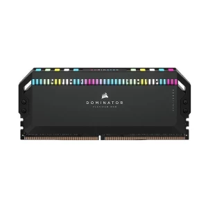 رم دسکتاپ استوک DDR5 تک کاناله 5200 مگاهرتز CL40 کورسیر مدل Dominator Platinum RGB ظرفیت 16 گیگابایت