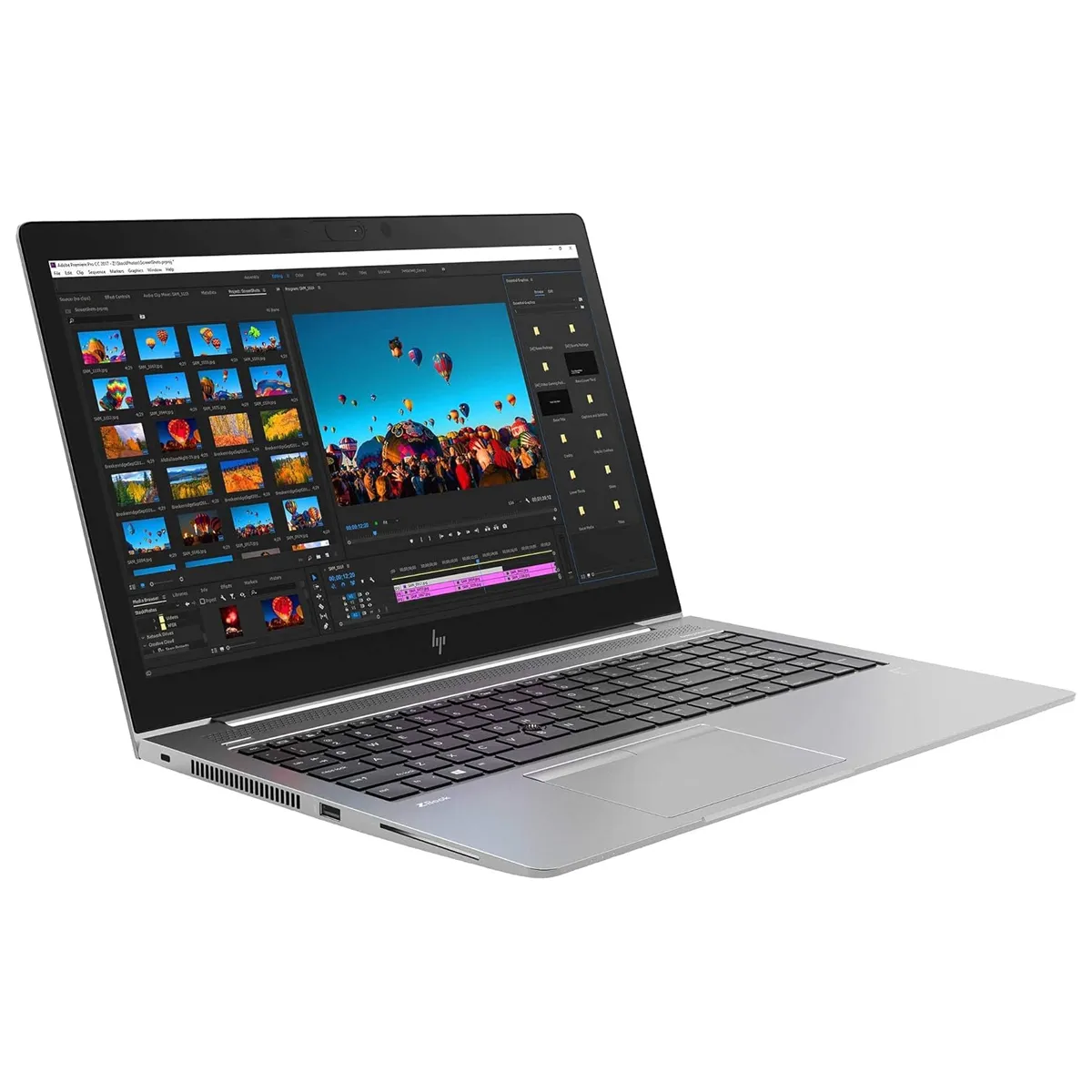 لپ تاپ استوک 15.6 اینچی اچ پی مدل HP ZBook 15u G5 Core i7 8650U 16GB 256SSD