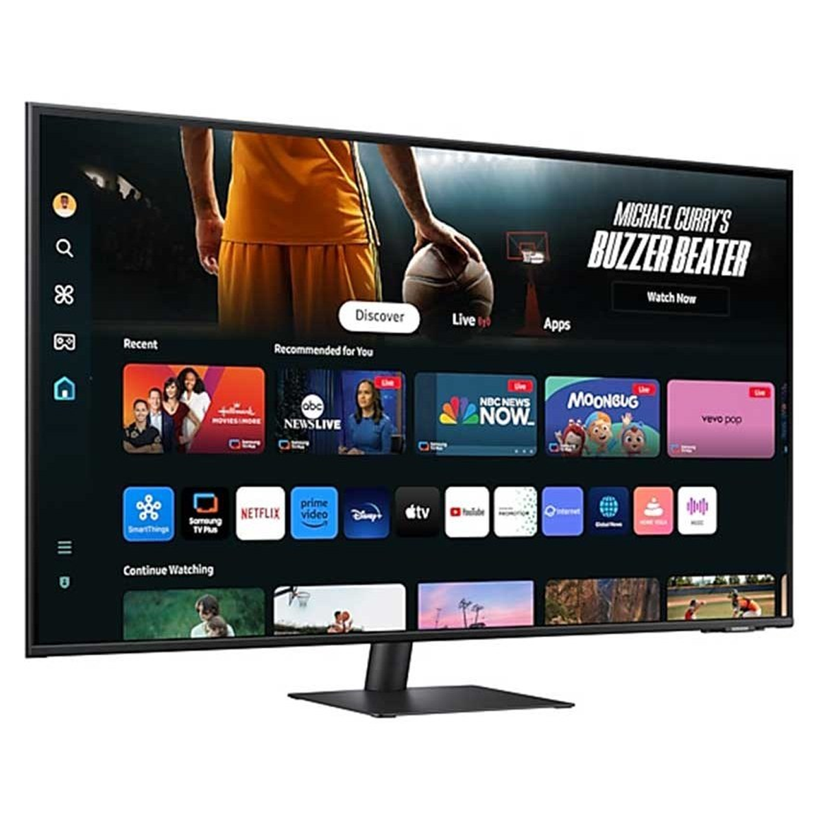 مانیتور استوک اسپیکردار 43 اینچی سامسونگ مدل Samsung M70D