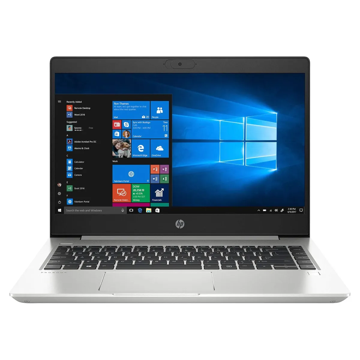 لپ تاپ استوک گرافیک دار 14 اینچی اچ پی مدل HP ProBook 440 G7 Core i5 10310U 8GB 256SSD MX250 2GB