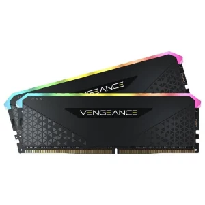 رم دسکتاپ استوک DDR4 دو کاناله 3200 مگاهرتز CL16 کورسیر مدل VENGEANCE RGB Rs ظرفیت 32 گیگابایت