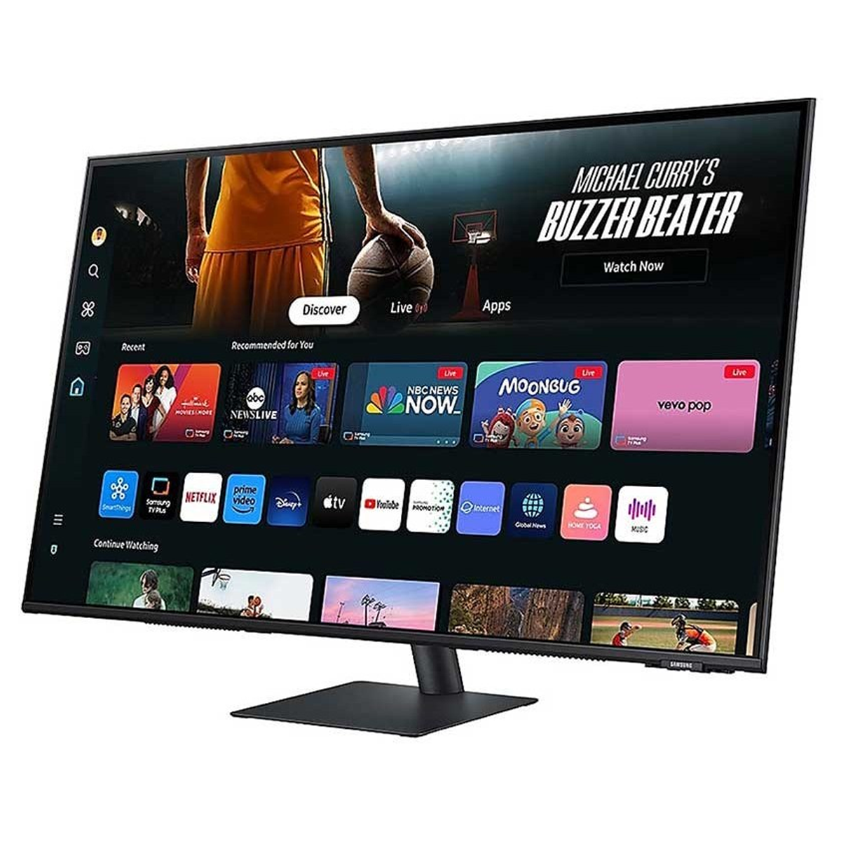 مانیتور استوک اسپیکردار 43 اینچی سامسونگ مدل Samsung M70D