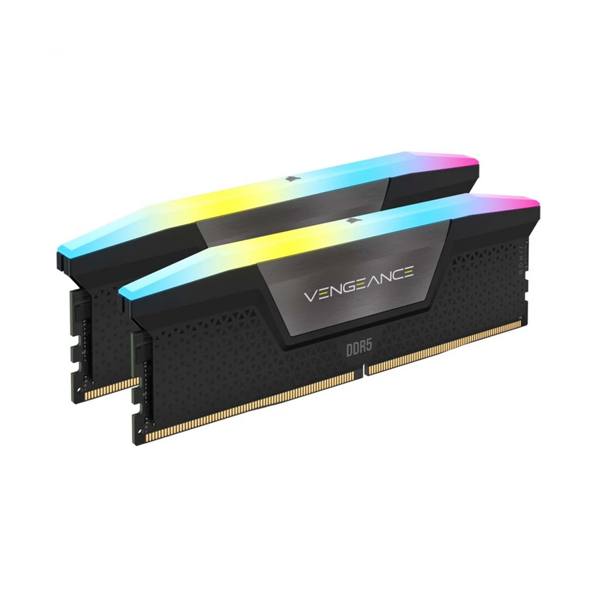 رم دسکتاپ استوک DDR5 دو کاناله 6000 مگاهرتز CL38 کورسیر مدل Vengeance RGB ظرفیت 64 گیگابایت