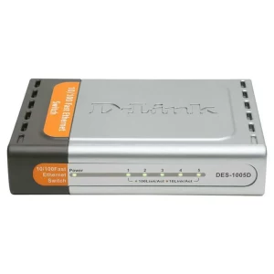 سوئیچ استوک 5 پورت دی لینک مدل D-Link DES-1005D
