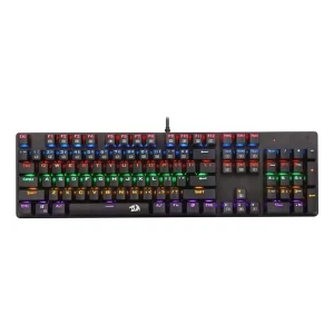 کیبورد استوک گیمینگ ردراگون مدل Redragon K208 RGB