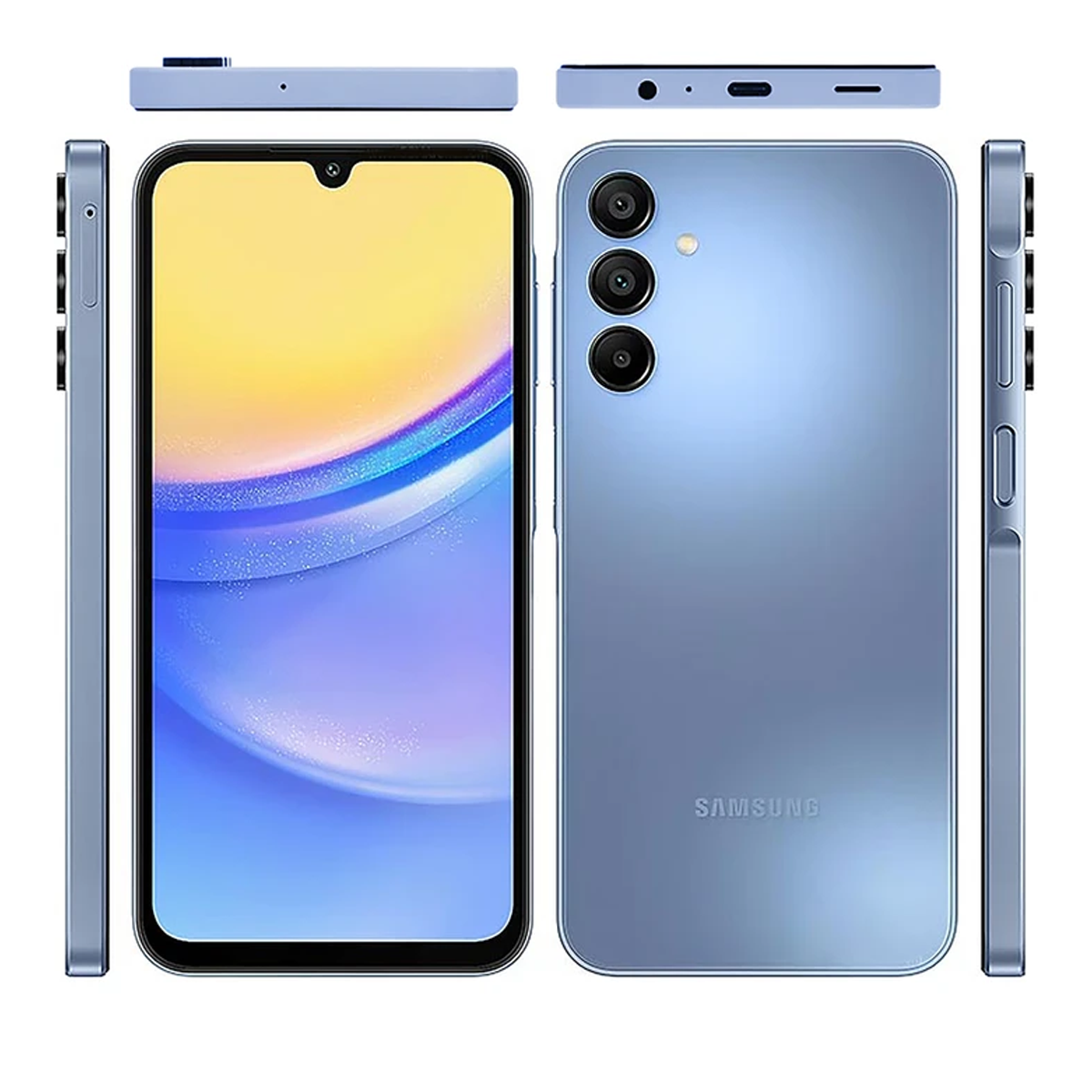 گوشی موبایل استوک سامسونگ دو سیم کارت مدل Samsung Galaxy A15 6GB 128GB