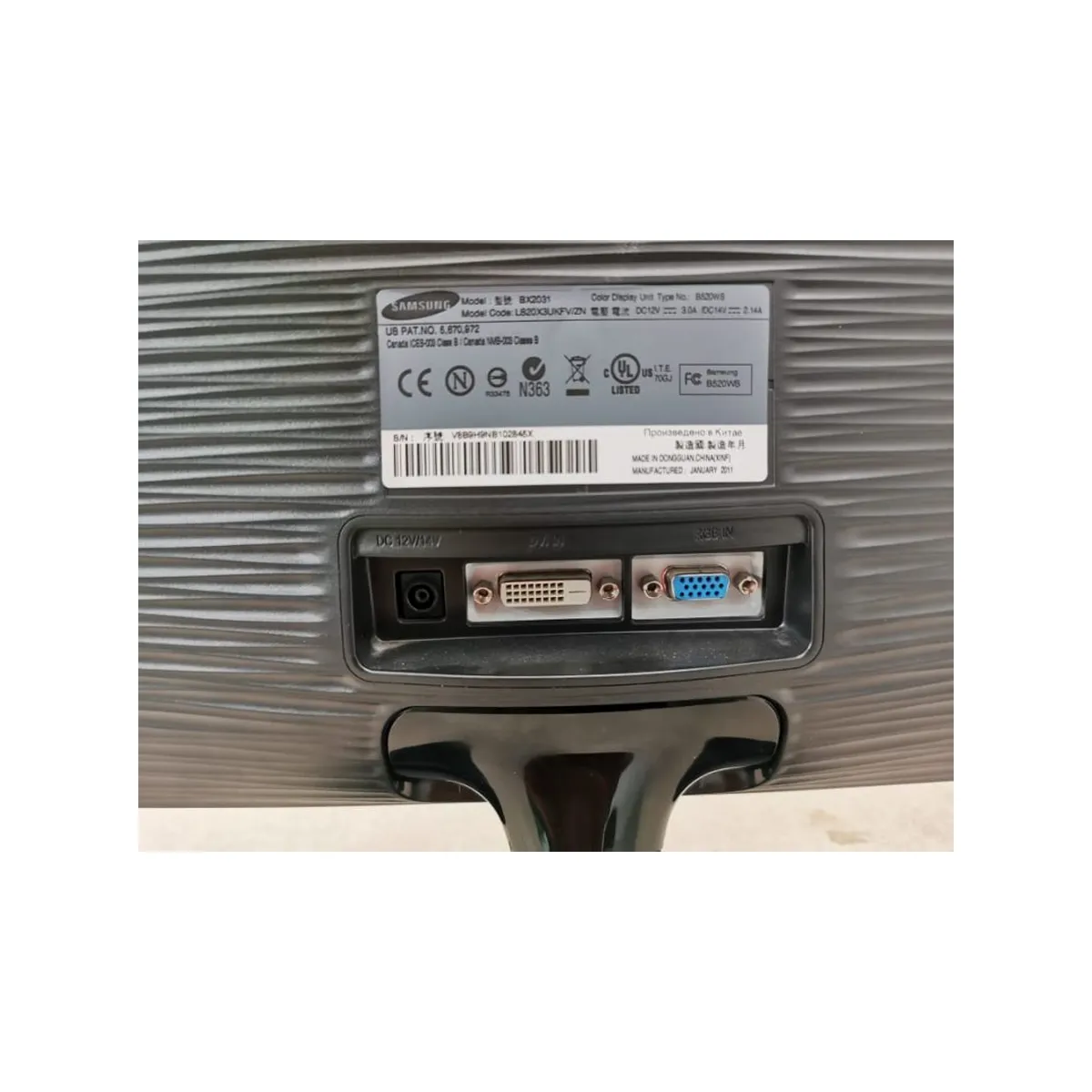مانیتور استوک 20 اینچی سامسونگ مدل Samsung BX2031