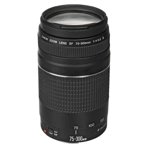 لنز دوربین استوک کانن مدل Canon EF 75-300mm f/4-5.6 III
