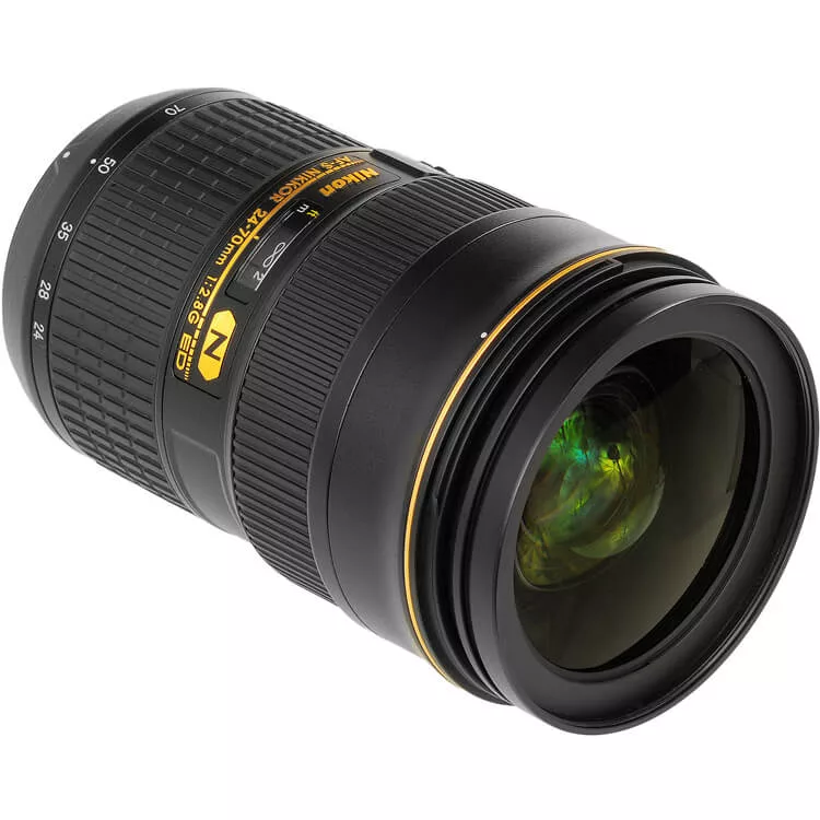 لنز دوربین استوک نیکون مدل Nikon AF-S NIKKOR 24-70mm f/2.8G ED