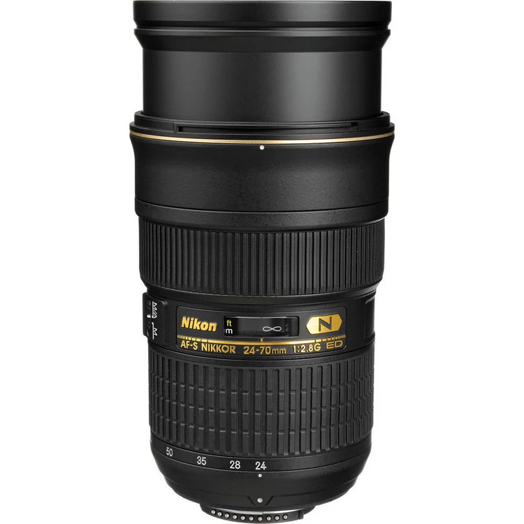 لنز دوربین استوک نیکون مدل Nikon AF-S NIKKOR 24-70mm f/2.8G ED