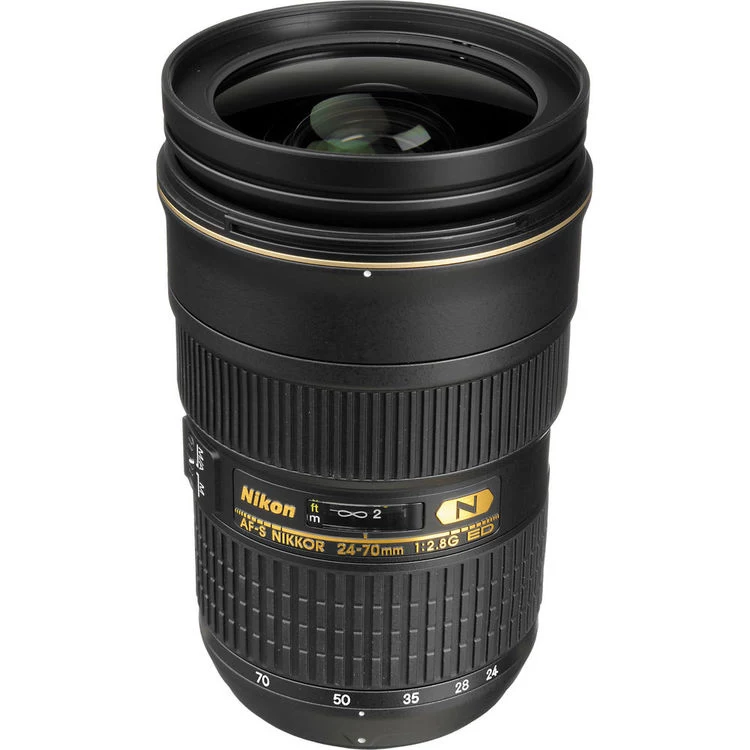 لنز دوربین استوک نیکون مدل Nikon AF-S NIKKOR 24-70mm f/2.8G ED