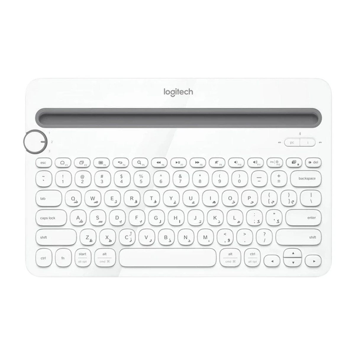 کیبورد استوک گیمینگ بی سیم لاجیتک مدل Logitech K480