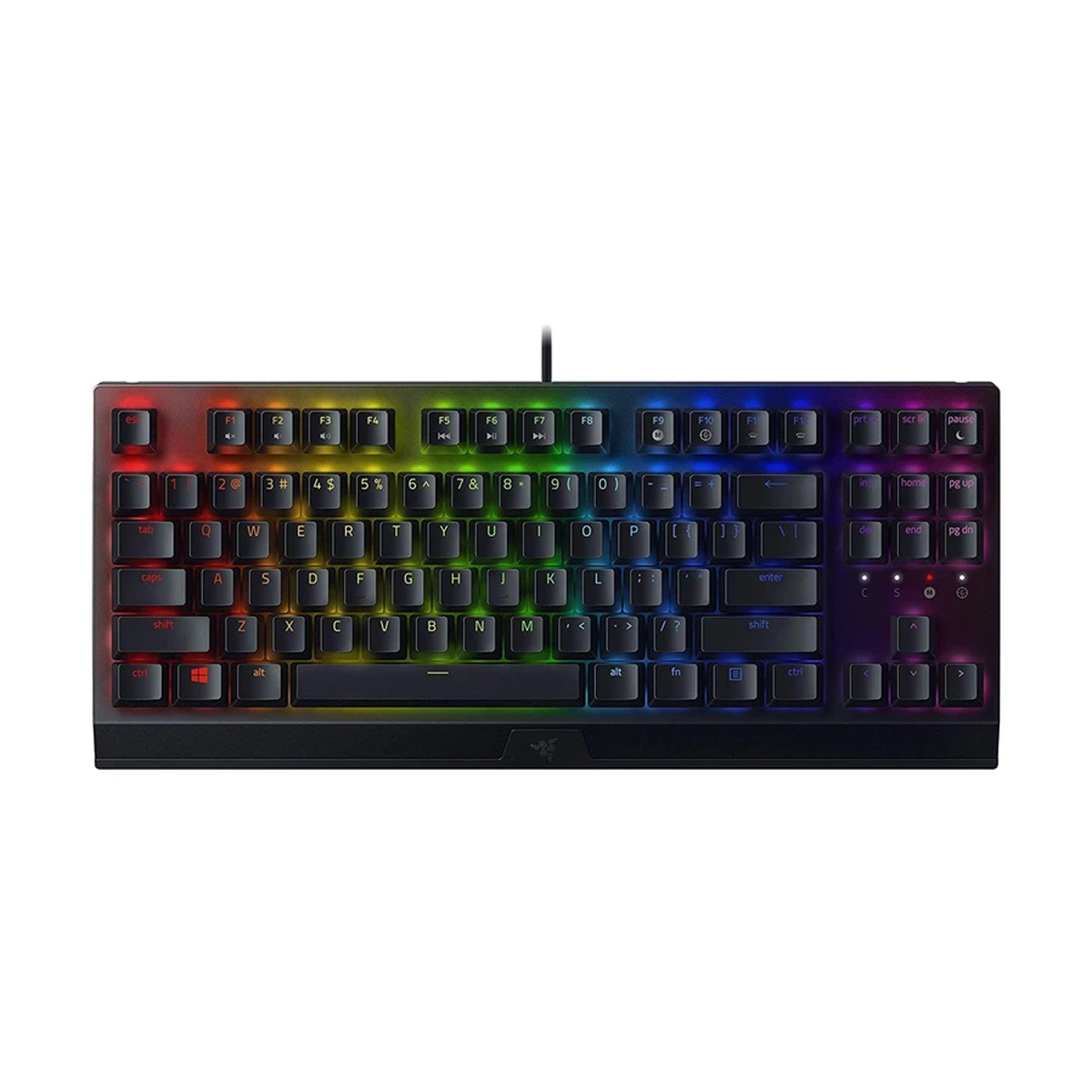 کیبورد استوک گیمینگ ریزر مدل Razer BlackWidow V3 RGB