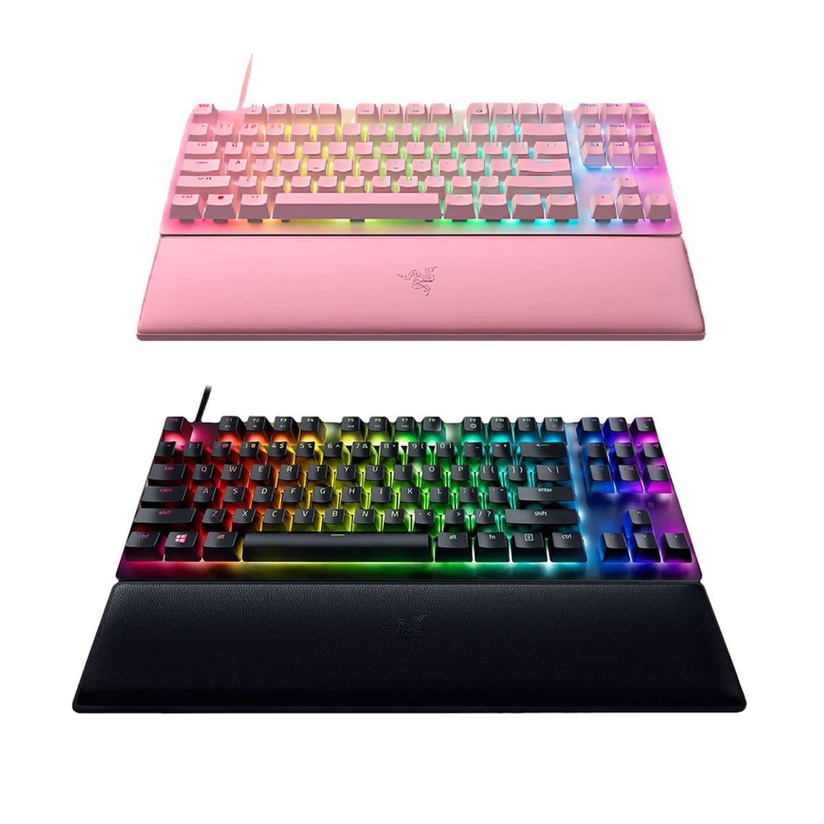 کیبورد استوک گیمینگ ریزر مدل Razer Huntsman V2 RGB