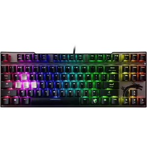 کیبورد استوک گیمینگ ام اس آی مدل MSI Vigor GK70 SILVER