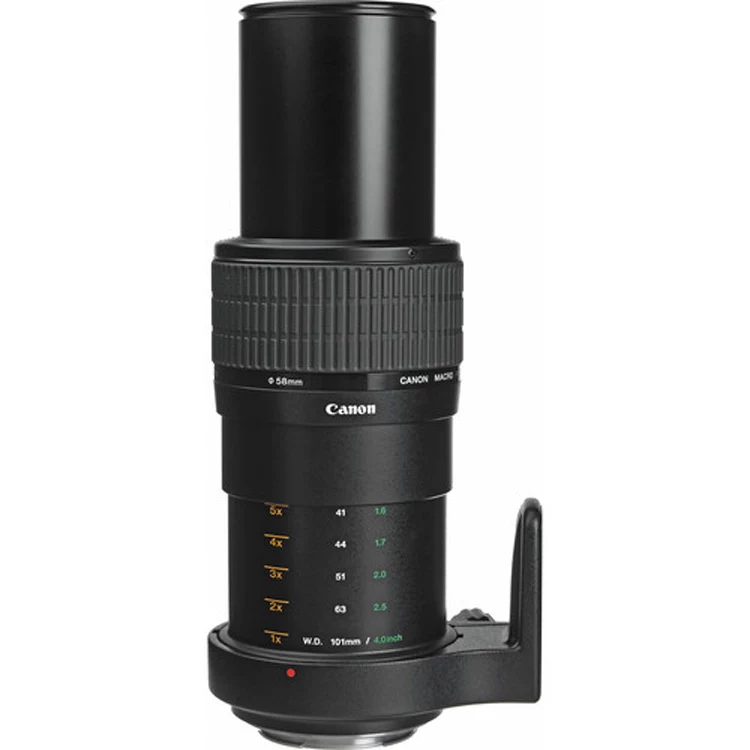 لنز دوربین استوک کانن مدل Canon MP-E 65mm f/2.8 1-5x Macro