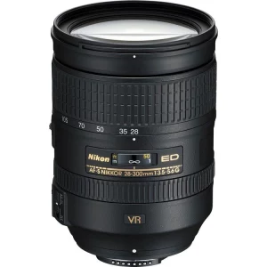 لنز دوربین استوک نیکون مدل Nikon AF-S NIKKOR 28-300mm f/3.5-5.6G ED VR