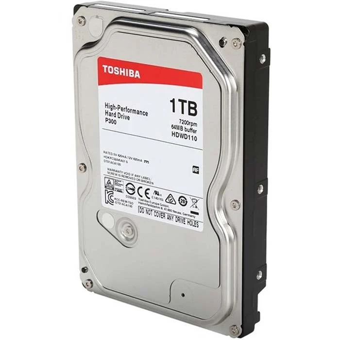 هارد اینترنال استوک توشیبا مدل Toshiba P300 PC 1TB