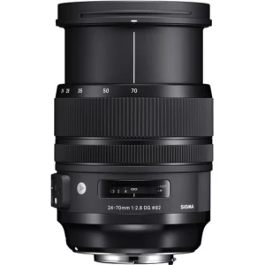 لنز دوربین استوک سیگما مدل Sigma 24-70mm f/2.8 DG OS HSM Art مناسب دوربین های کانن
