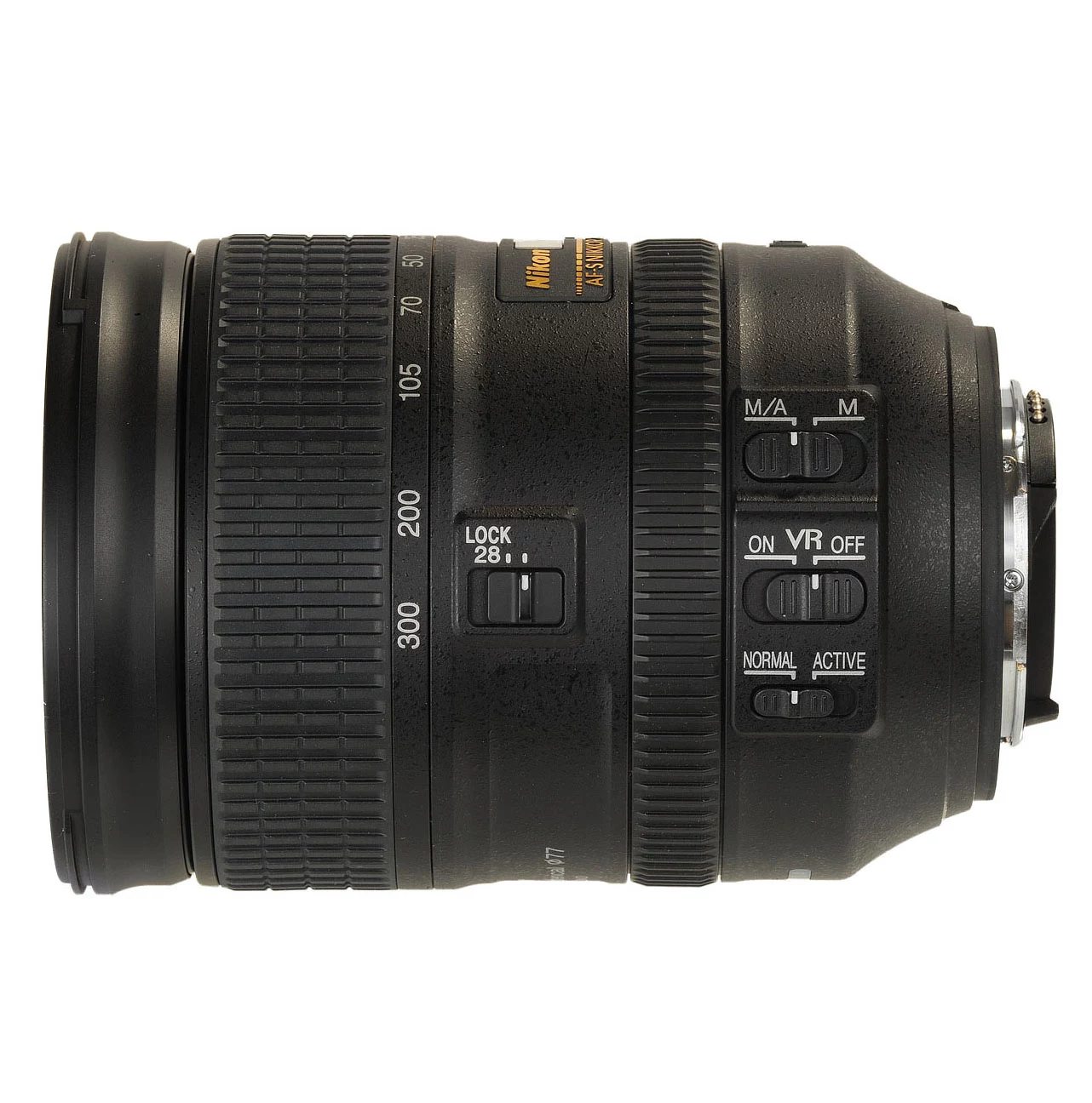 لنز دوربین استوک نیکون مدل Nikon AF-S NIKKOR 28-300mm f/3.5-5.6G ED VR