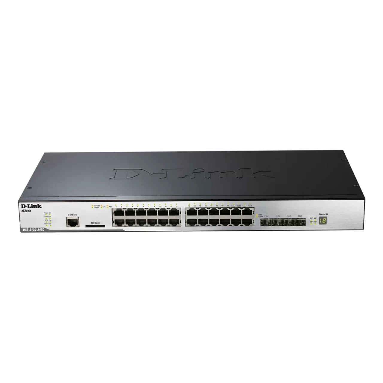 سوئیچ استوک 24 پورت دی لینک مدل D-Link DGS-3120-24TC