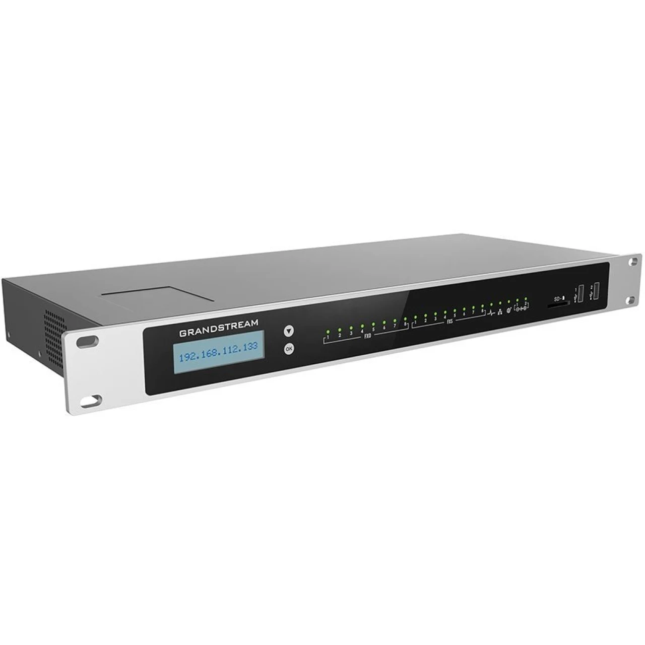 دستگاه مرکزی ویپ استوک گرنداستریم Grandstream UCM6308 با 8 خط شهری و خط داخلی نامحدود
