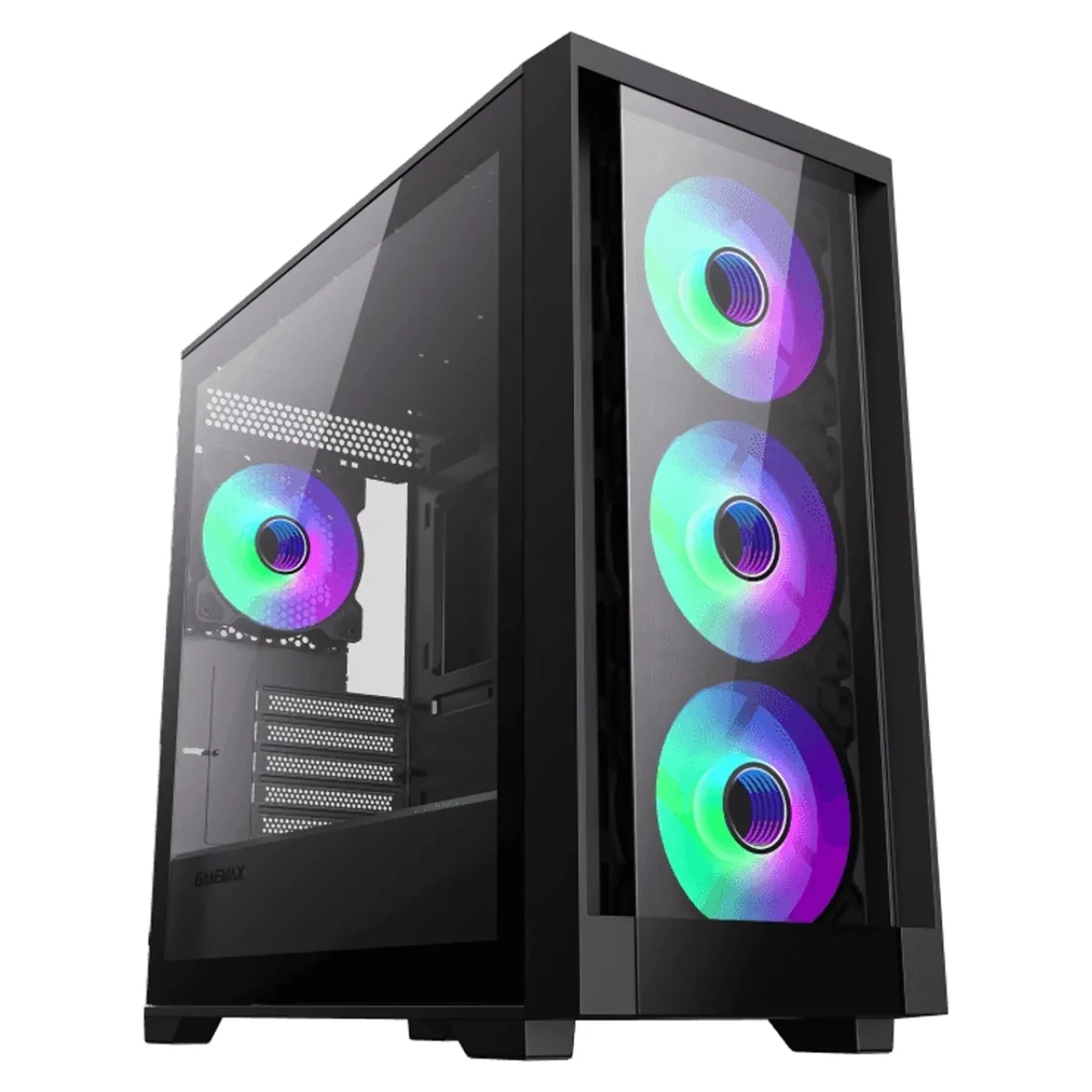 کیس کاستوم شده استوک گیمینگ با مادربرد H610 مشخصات Core i5 13400F 16GB 512SSD RX 5700 XT 8GB