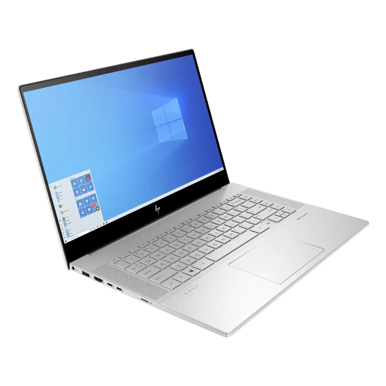 لپ تاپ استوک لمسی گرافیک دار 15.6 اینچی اچ پی مدل HP ENVY 15 Core i7 10750H 16GB 512SSD GTX 1650 Ti 4GB