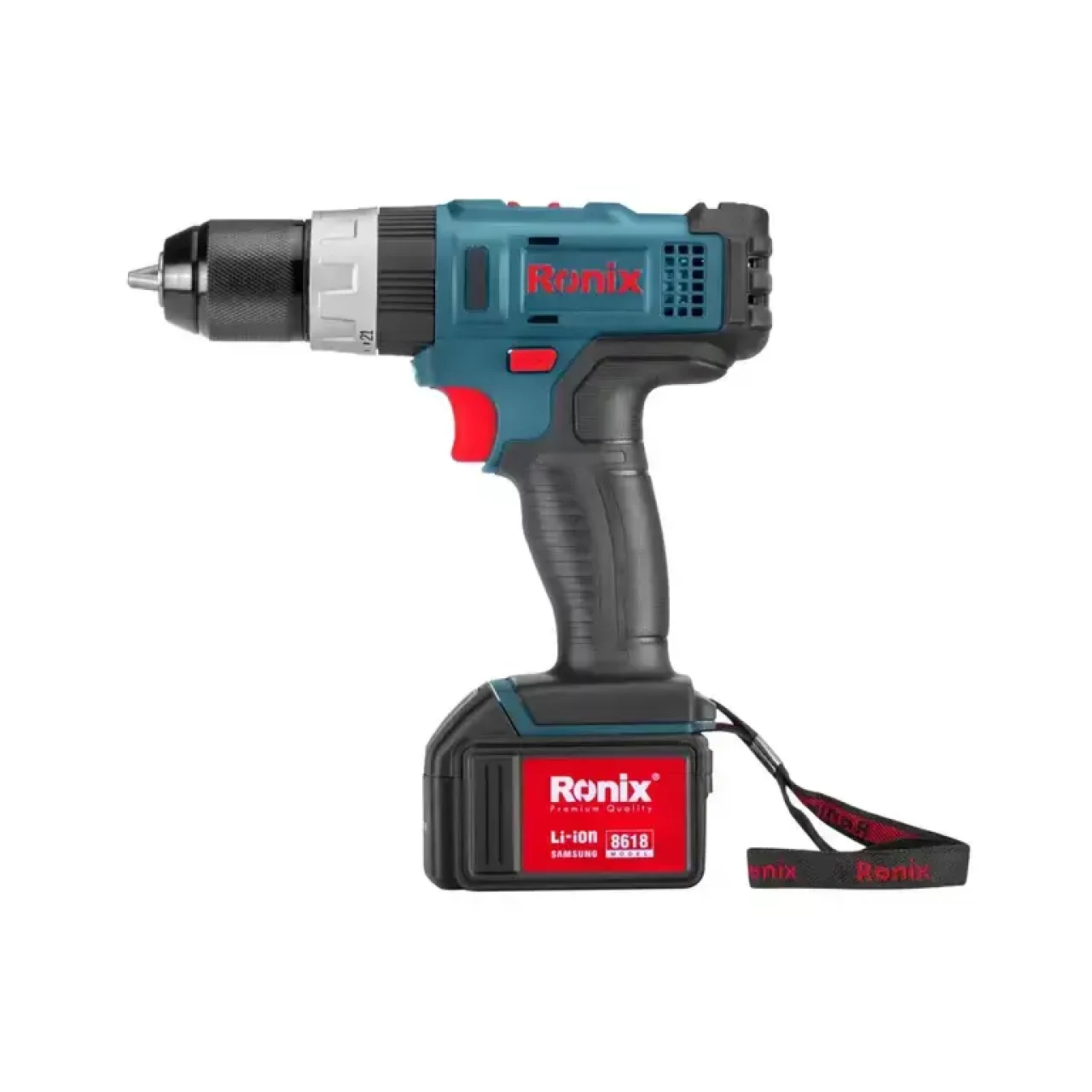 پیچ‌ گوشتی شارژی استوک چکشی رونیکس مدل Ronix 8618
