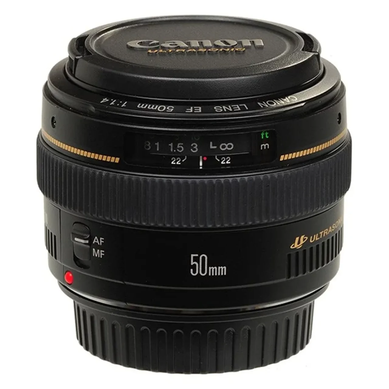 لنز دوربین استوک کانن مدل Canon EF 50mm f/1.4 USM