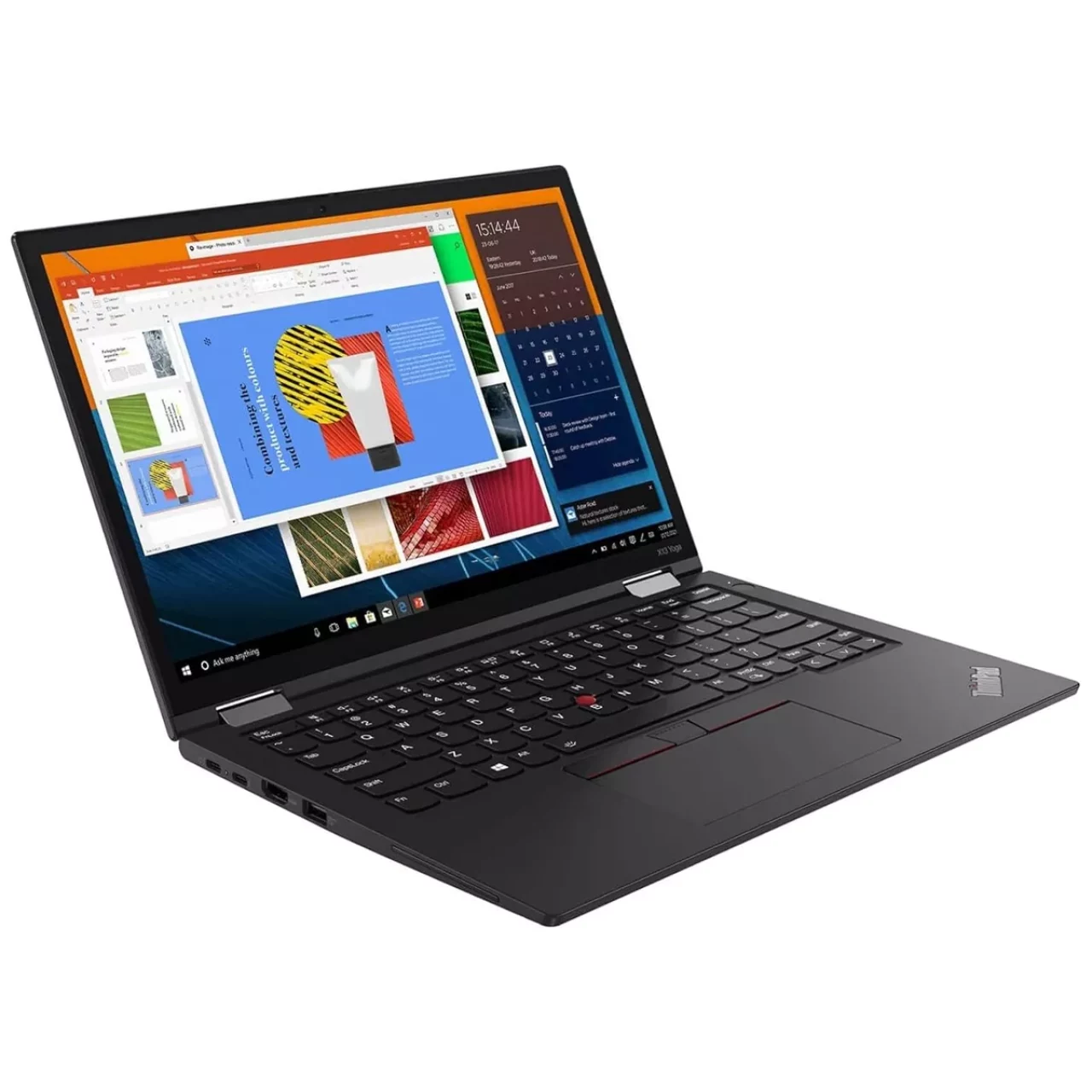  لپ تاپ استوک سیم کارت خور تبلت شو 13.3 اینچی لنوو مدل Lenovo ThinkPad X13 Yoga 2in1 Core i7 1185G7 16GB 512SSD