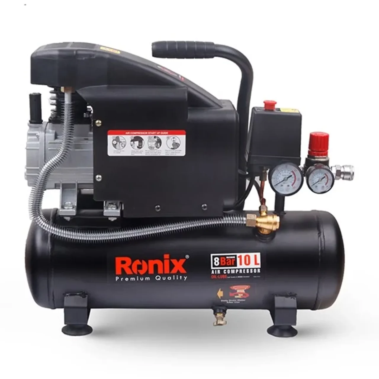 کمپرسور باد استوک 10 لیتری رونیکس مدل Ronix RC1010