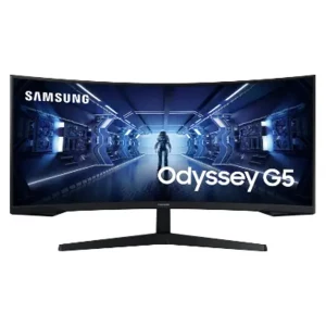 مانیتور استوک گیمینگ خمیده 34 اینچی سامسونگ مدل Samsung Odyssey G5