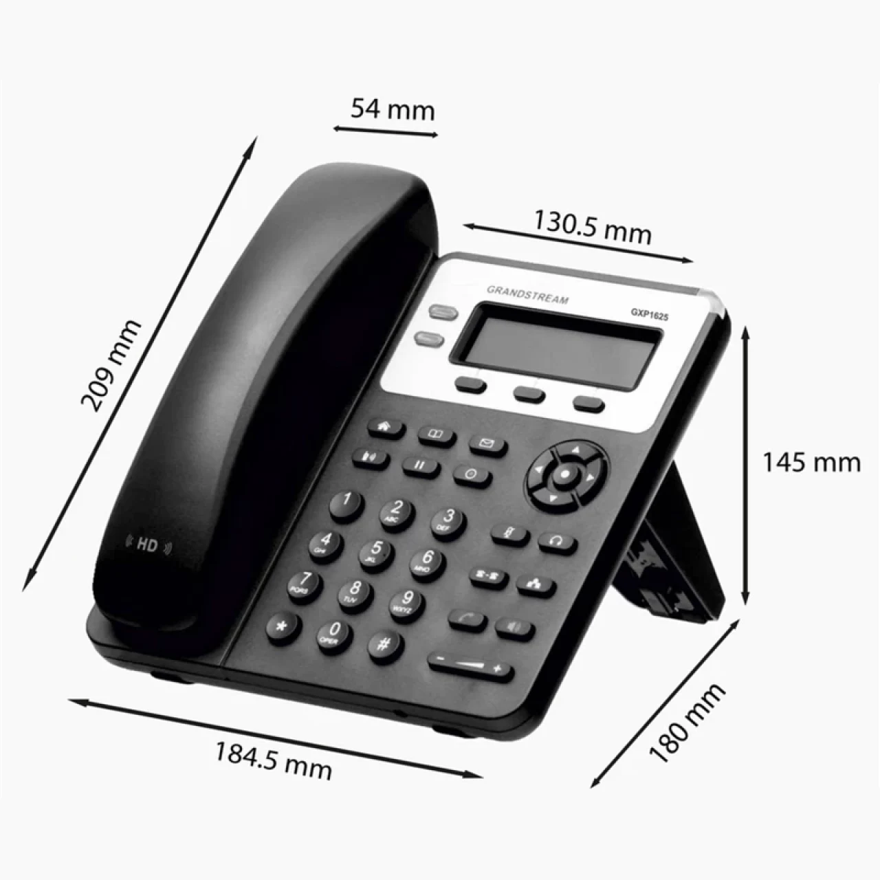 تلفن تحت شبکه استوک گرنداستریم مدل Grandstream GRP1625