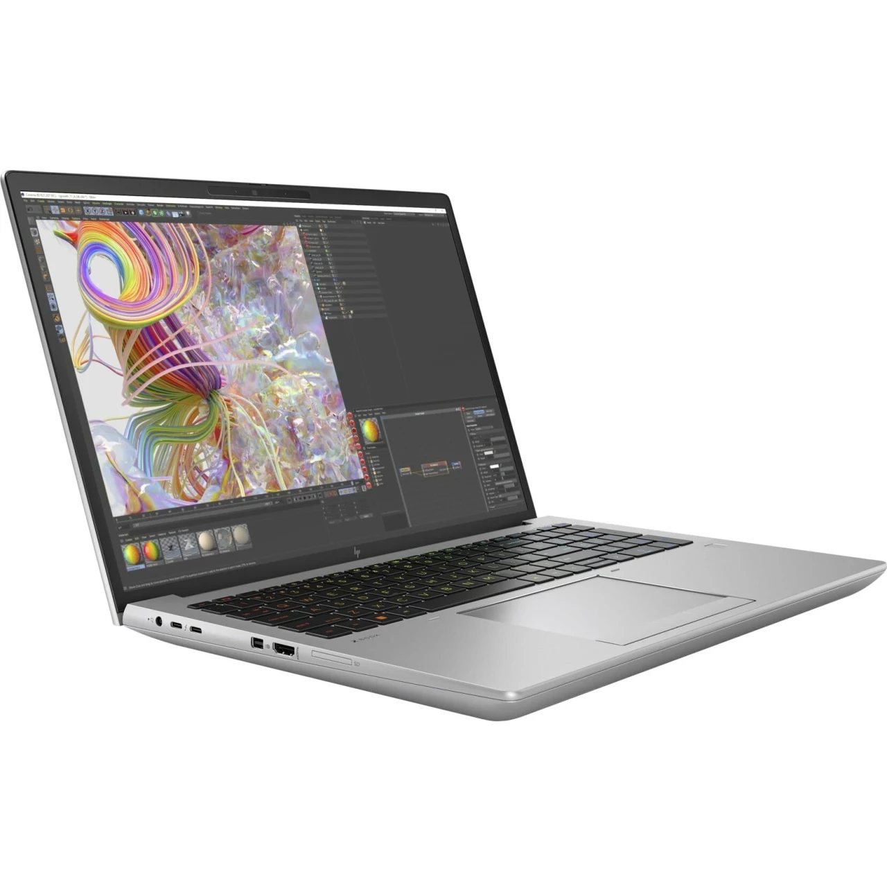 لپ تاپ استوک گرافیک دار 16 اینچی اچ پی مدل HP ZBook Fury 16 G9 Core i7 12850HX 16GB 512SSD A1000 4GB