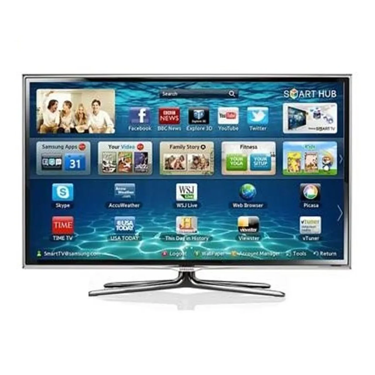 تلویزیون استوک 46 اینچی ال ای دی سامسونگ مدل Samsung 46ES6980M