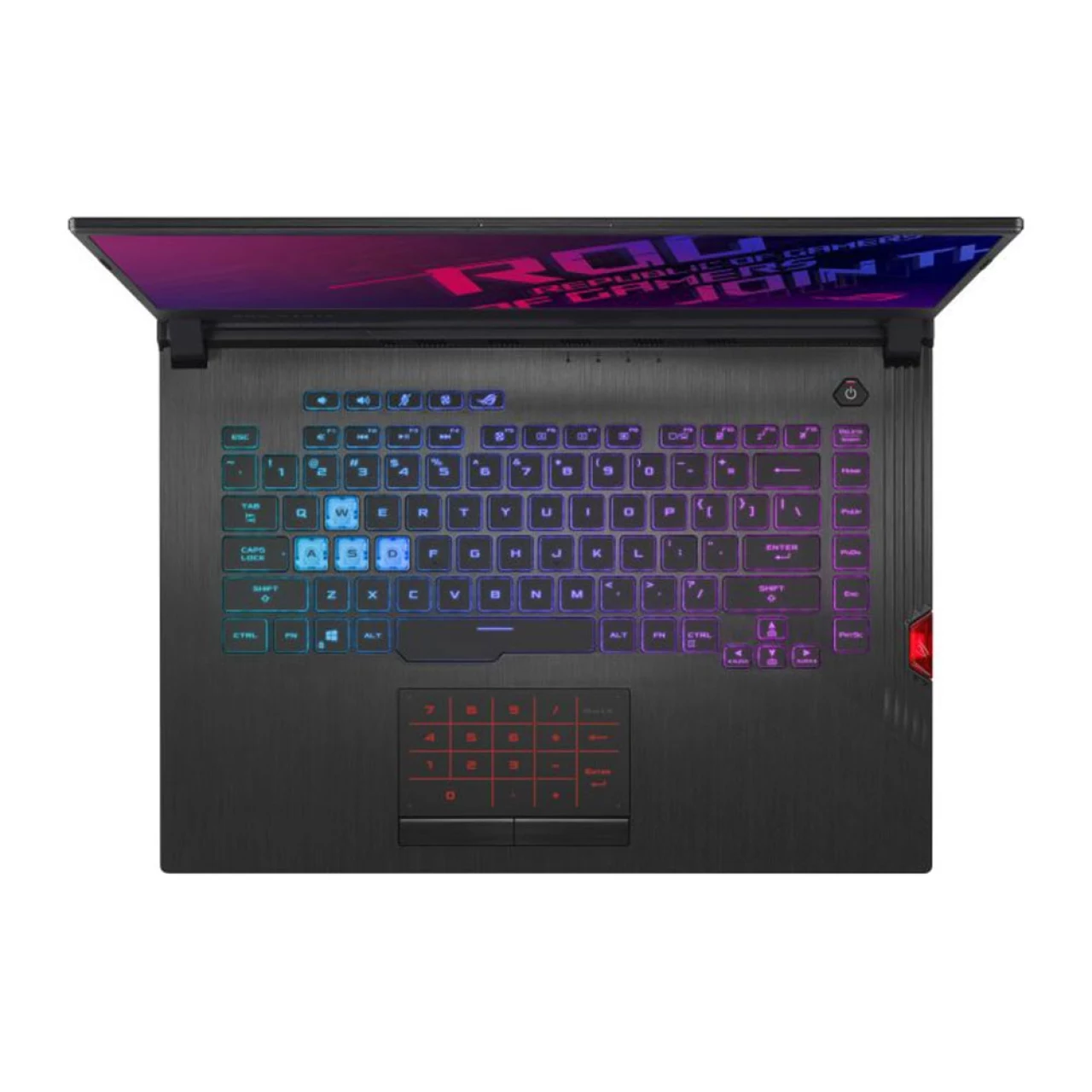 لپ تاپ استوک گرافیک دار 15.6 اینچی ایسوس مدل Asus ROG Strix G G531GT Core i7 9750H 16GB 512SSD, 1TB HDD GTX 1650 8GB