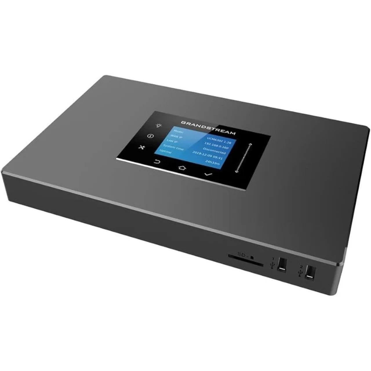 دستگاه مرکزی ویپ استوک گرنداستریم Grandstream UCM6301 با 1 خط شهری و 500 خط داخلی