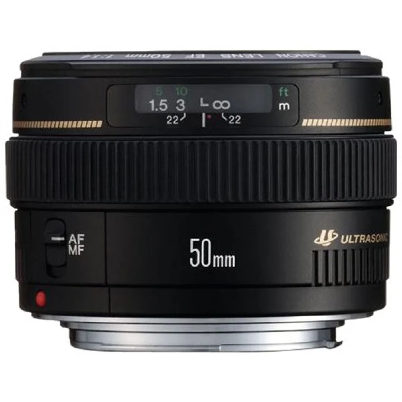 لنز دوربین استوک کانن مدل Canon EF 50mm f/1.4 USM