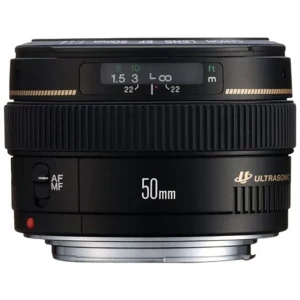 لنز دوربین استوک کانن مدل Canon EF 50mm f/1.4 USM