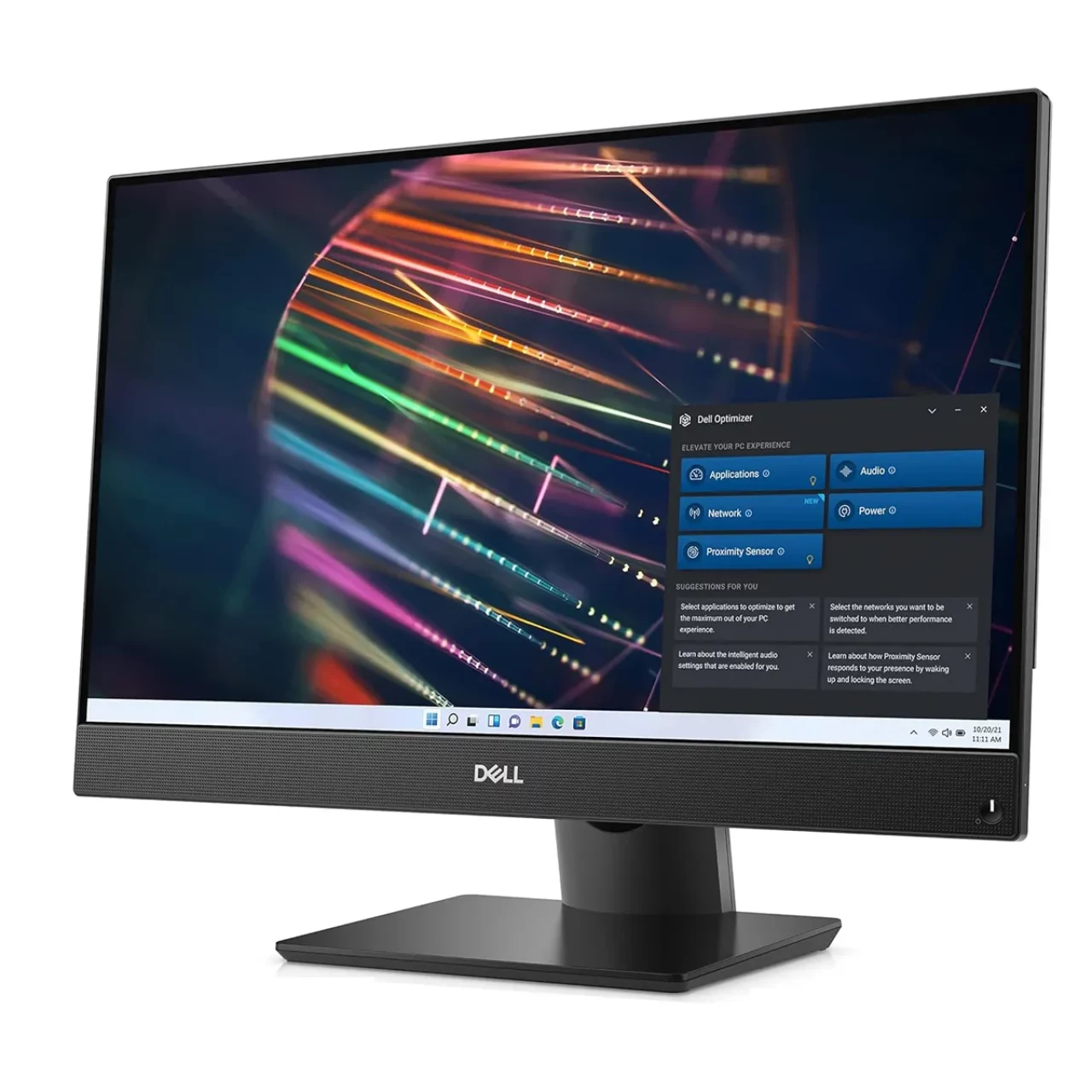 آل این وان استوک لمسی گرافیک دار 24 اینچی دل مدل Dell Optiplex 7460 Core i5 8500 8GB 256SSD GTX 1050 4GB